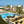 Vue d'ensemble hôtels et resorts Vasia, avec piscine et palmiers, Crète, Grèce