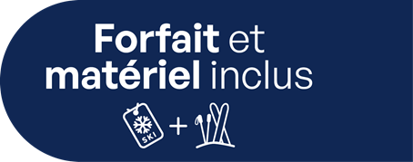 Logo forfait et matériel inclus
